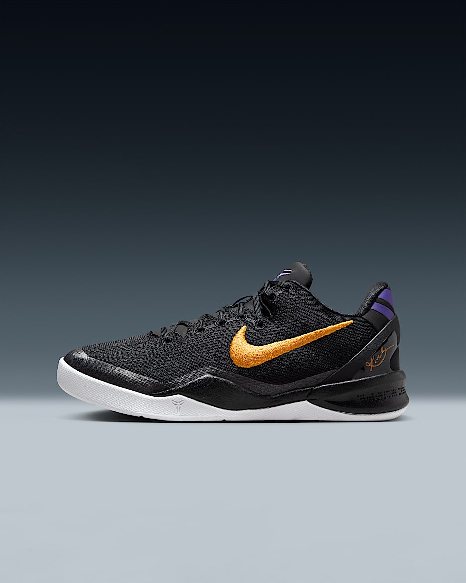 Tenis de basquetbol para ninos grandes Kobe VIII. Nike